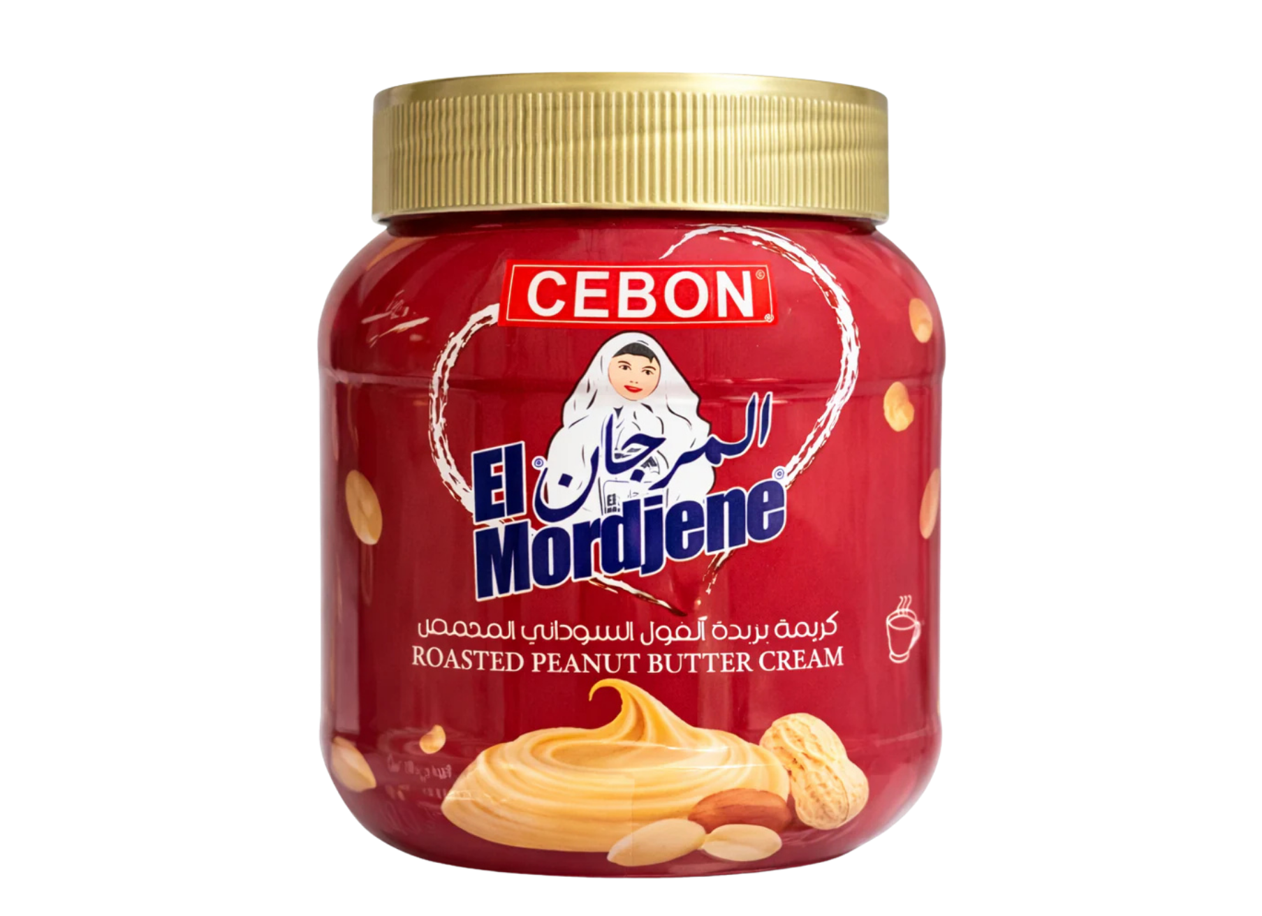 El Mordjene — nouveau packaging roasted peanut butter cream